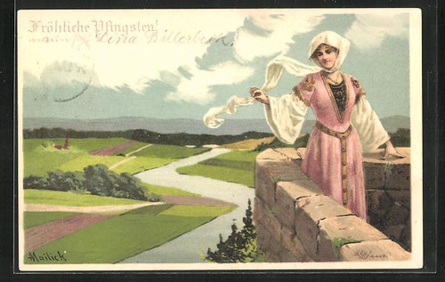 Künstler alfred mailick - künstler-ak,