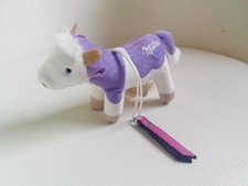 Schlüsselanhänger lila Kuh