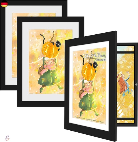 Kinderbilderrahmen 3er pack - a4, 3er-pack