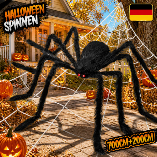 700cm riesenspinne spinnennetz - riesenspinne,