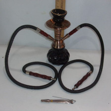 2 Hose Hookah Kit Shisha Full