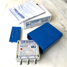 Spaun SUR 210 F SAT Universal Relais mit Wetterschutzgehäuse SAT Antennen Relais