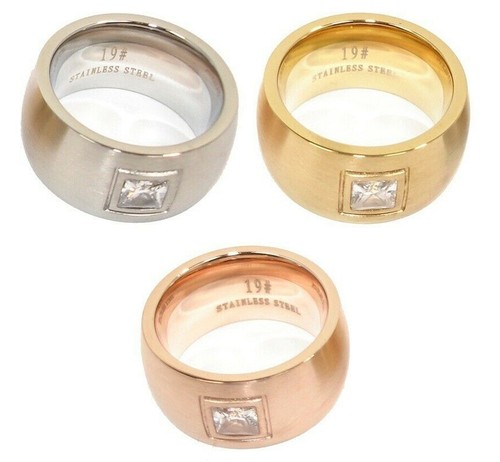 Edelstahl ring damen - edelstahl,