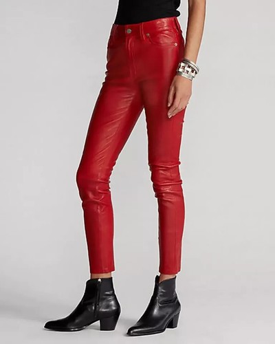 Damen neue rote cropped - damen,