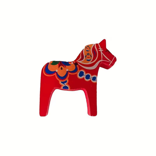 Schwedisches dala pferd aus - schwedisches, dala-pferd