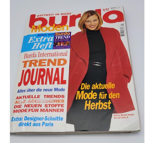 Burda moden heft 1997 - burda, 9/1997