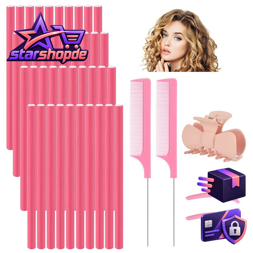 Papilotten lockenwickler 40pcs - lockenwickler,