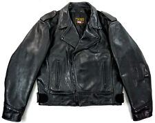 VANSON US Force Motor Patrol CHIP Biker Motorrad Harley Lederjacke  52 L