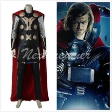 Avengers Age of Ultron II Thor Cosplay Costume Party Show Uniform Halloween