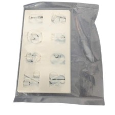 Mylar-Schablone Zahlen Buchstaben Vintage Militär 25mm hoch Shabby Chic