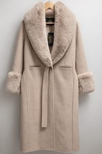 Maje Mantel Beige Größe 38 M