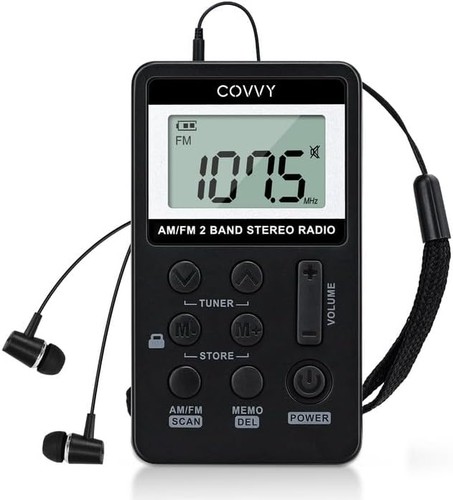 Tragbares radio mit - tragbares, fm