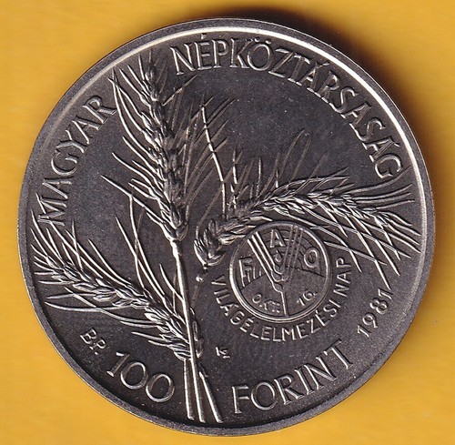 Ungarn 100 forint 1981 - -,