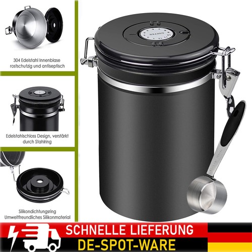 Kaffeedose edelstahl behälter - kaffeedose,