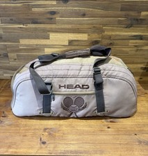 Head Schlägertasche Profi Tennis braun mit Riemen gebraucht
