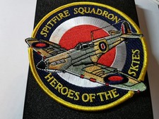 US. Airforce Patch - USAF - Spitfire Squadron - Heroes of the Skies