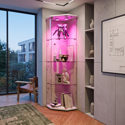 Sammlervitrine eckvitrine mit - sammlervitrine,