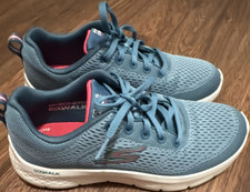 SKECHERS GO WALK Blue Mesh