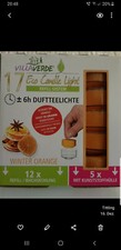 17  X DUFT-TEELICHTER VILLAVERDE DUFT TEELICHT WINTER ORANGE REFILL A 6BRENNDAUE