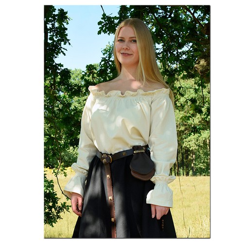 Mittelalter bluse carmen - mittelalter,