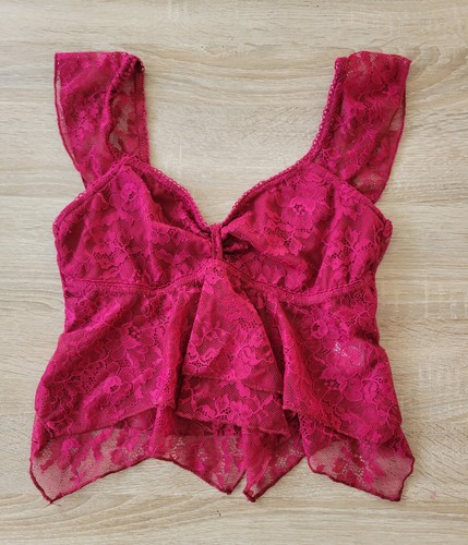 Shein top aus spitze s - spitze, gr.