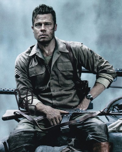 Brad pitt signed autogramm - signed,