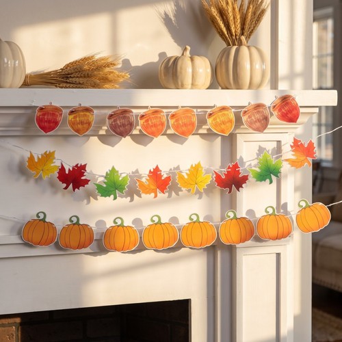 Teiliges thanksgiving banner - 3-teiliges, thanksgiving-banner