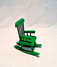 Puppenstube Schaukelstuhl Holz