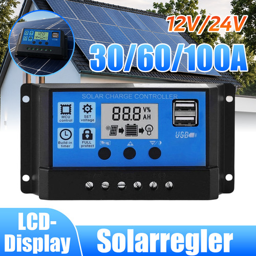 Solar laderegler 100a 60a - laderegler,