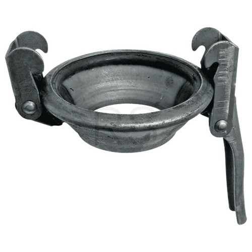 Teil schwarz mit - m, ring