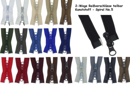 Zweiwege reißverschluss 2ps - zweiwege,