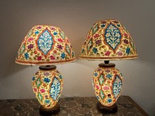 Tischlampe  Große Handbemalte Lampen im Set – Orientalisches Design