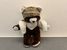 Heunec Teddybär mit Jacke und Mütze Teddy Bär Plüschtier Stofftier 35 cm