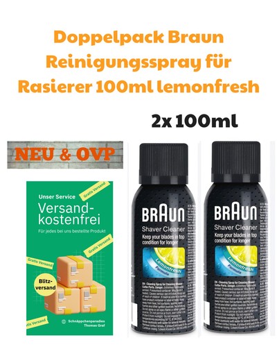 Braun shaver cleaner - shaver,