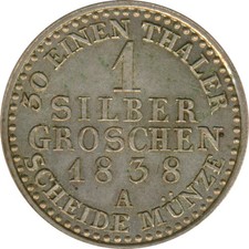 Preussen 1 Silbergroschen 1838