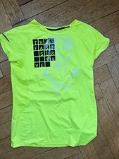 Reebok Sportshirt Gr. M Neon gelb Schild Entfernt