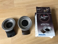 2 Kaffee Padhalter für Senseo Philips für 2 Tassen HD5015 und HD7800 für 1 Tasse