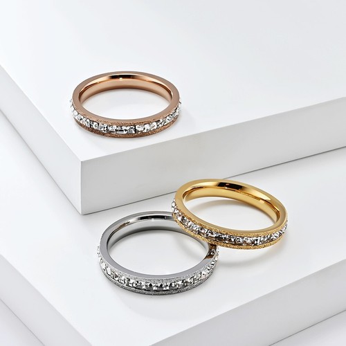 Damen ring edelstahl - ring,