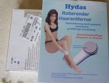 Hydas Haarentferner + 5 zusätzliche Scheiben, Haarschneider neuwertig / neu TOP