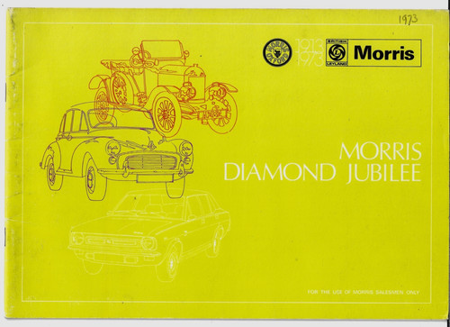 Morris diamond jubilee 1973 - diamond,