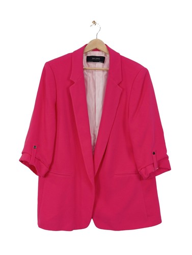 Zara basic long blazer pink - long-blazer,