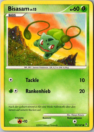 Pokemon bisasam 147 - pokemon,