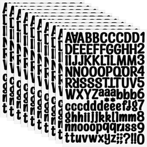 Buchstaben aufkleber 1260 - aufkleber,,