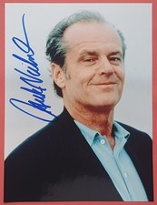 RARES ORIGINAL Autogramm HOLLYWOOD Filmstar JACK NICHOLSON