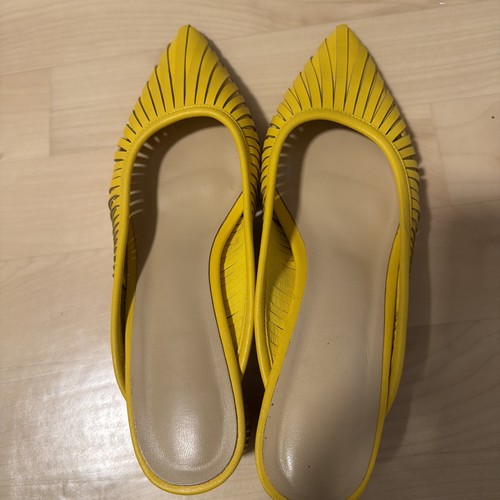 Sonnige gelbe designer - gelbe, leder