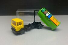 Mercedes MB Recycling Altglas Glas Container LKW truck grün gelb Wiking H0 1:87