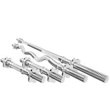 Set MWG3 | Langhantelstange 180cm, Sz-Curlstange 120cm, 2x Kurzhantelstange 40cm