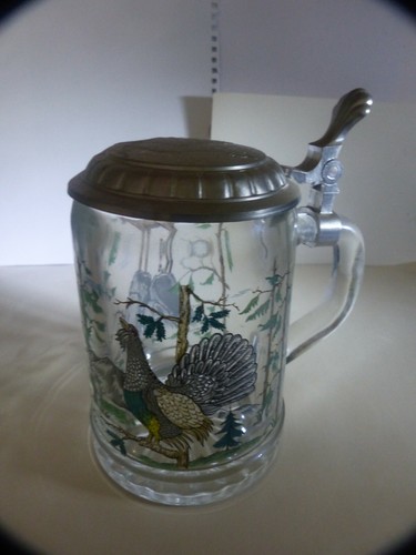 Alwe glas bierkrug mit - glas-bierkrug,