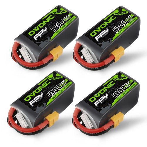 Ovonic 1300mah lipo - 4x, 6s