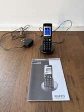 Agfeo DECT 50 Systemtelefon mit Ladestation schwarz